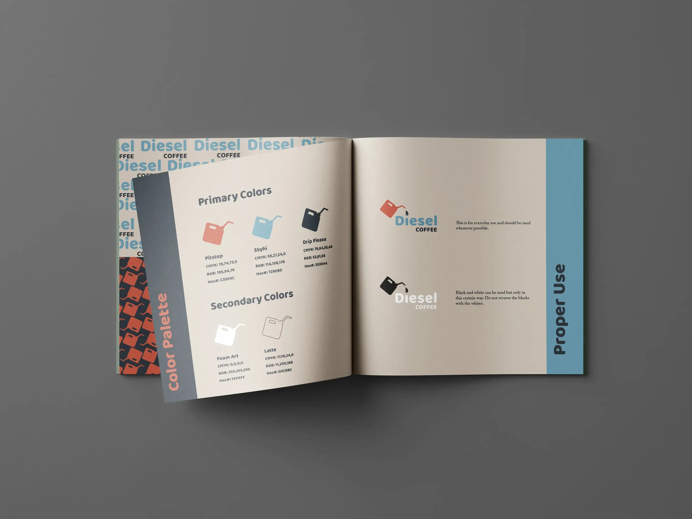 Diesel Coffee brochure