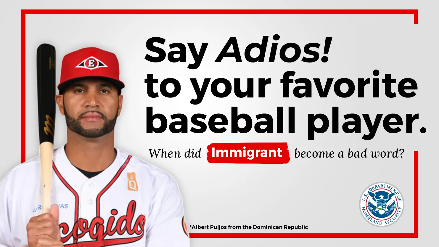 Adios! campaign artwork
