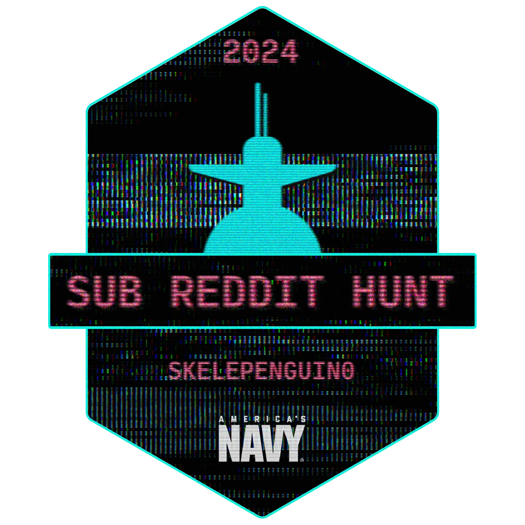 Sub Reddit Hunt 2024 winner badge with a submarine silhouette