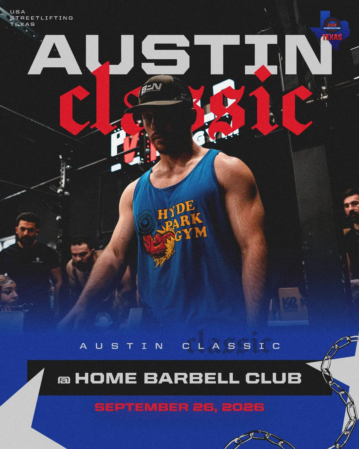 Austin Classic competition poster